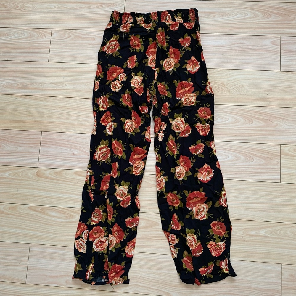 Forever 21 wide leg boho pants size small